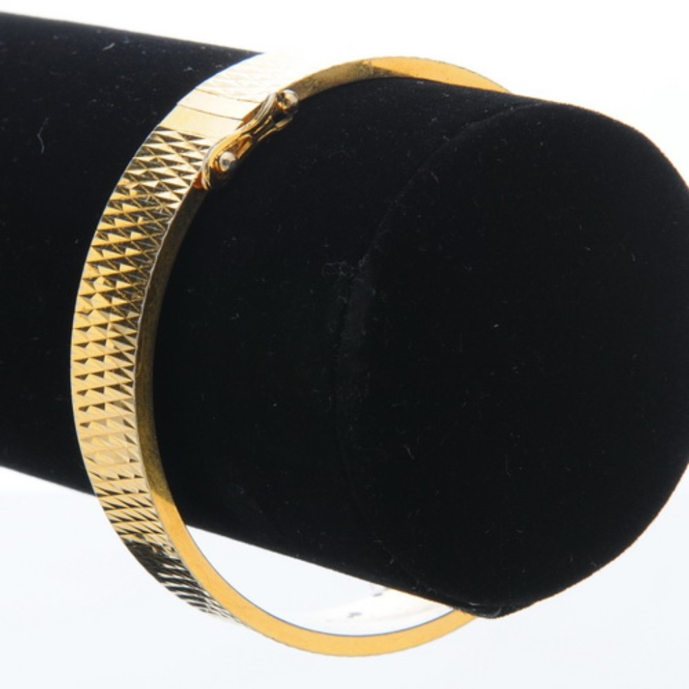Gold Plated Bangle Bracelet from West Germany - Vintage